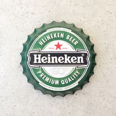 美品 Heineken ハイネケン パブミラー ビールロゴ - メルカリ