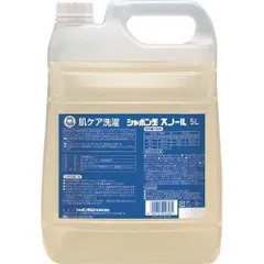 訳あり (容器汚れ)シャボン玉石けん スノール 液体タイプ ５Ｌ 洗濯洗剤 液体洗剤【北海道/沖縄/離島発送不可】のサムネイル