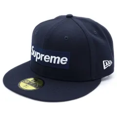 SUPREME (シュプリーム) 24SS ×NEW ERA MLB Teams Box Logo ニューエラ ボックスロゴ ベースボールキャップ 帽子 ネイビー