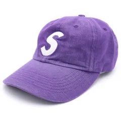 SUPREME (シュプリーム) 25SS Cordura Denim S Logo 6-Panal コーデュラデニム Sロゴ6パネル Sロゴ刺繍 キャップ 帽子 パープル