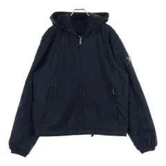 PRADA (プラダ) Re-nylon Zip Jacket リナイロン トライアングルロゴ フーデッド ジップアップジャケット ブラック SGM242 R132 1060のサムネイル