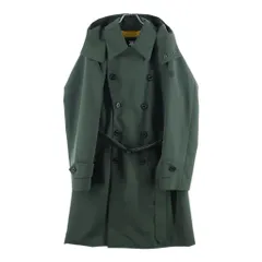 DESCENTE (デサント) フード付き ダブルトレンチコート カーキ 7778M204のサムネイル
