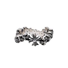 インボイス有り 美品】CHROME HEARTS クロスバンドバングル - メルカリ