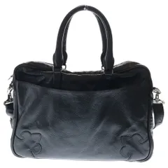 CHROME HEARTS (クロムハーツ) BRF CLL TRBK STRP ブリーフケース ビジネスバッグ 2way レザー クロスパッチ ブラックのサムネイル