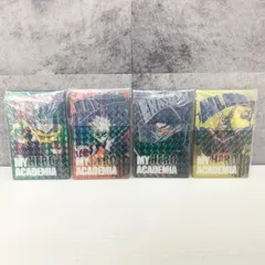 僕のヒーローアカデミア 一番くじ アクリルミラーカード 4種4個セット