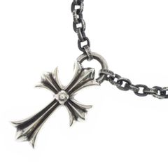 クロムハーツ スモールCHクロス Oリング ペーパーチェーン ネックレス 