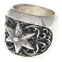 CHROME HEARTS (クロムハーツ) クロスパッチレザーバンダナ巻き