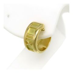 Tiffany&Co. ティファニー アトラスX フープピアス YG 廃盤 - メルカリ