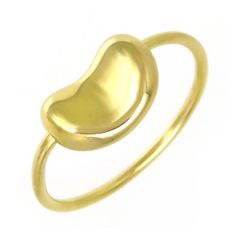 B060402)TIFFANY&Co.ティファニービーンK18YG 750 - メルカリ