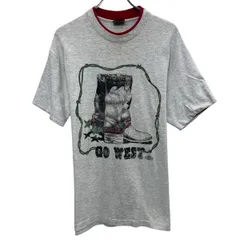 90s USA製 SIGNAL SPORTS プリントTシャツ L ホワイト レッド シグナルスポーツ プルオーバー 90年代 カットソー 夏物 a805-6101