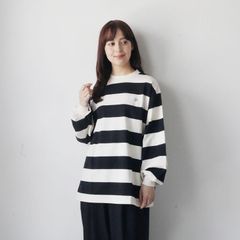 アパルトモン Border Sheer Knit ボーダー シアー ロンT - メルカリ
