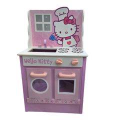 引取り限定S00503 ハローキティHELLOKITTY キティーちゃん 木製 