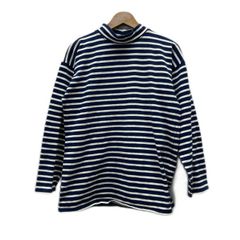 PEARLY GATES パーリーゲイツ 長袖モックネック シャツ ボーダー4