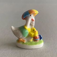 うさぎのぬいぐるみのフェーブ／子どもの頃のぬいぐるみ／フランス雑貨