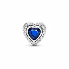 【ギフト対応可】パンドラ PANDORA チャーム Moments Sparkling Blue Heart Charm スパークリング ブルー ハート ブレスレット レディース アクセサリー ジュエリー 人気 ブランド おしゃれ 誕生日 プレゼント 送料無料