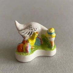 シロクマのぬいぐるみのフェーブ／子どもの頃のぬいぐるみ／フランス