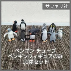 [N-7130] サファリ社 ペンギン チューブ ペンギンフィギュアのみ 11体セットのサムネイル