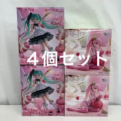 未開封 初音ミク フィギュア ４個セット LF5748  f107