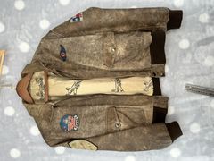 虹*岡様 米国製■schott フライトジャケット　A-2 631 本革　　ブラ 虹*岡様 米国製□schott フライトジャケット A-2 631 本革 ブラ - メルカリ