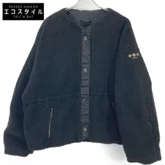 TATRAS　タトラス　24AW LTAT24A4042-L ANNABELLA/アナベラ ブラック ノーカラー ボアジャケット　03のサムネイル