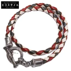 Dr MONROE　ドクターモンロー　925金具 イントレチャートレザー 2連のサムネイル