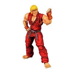 [중고] [미사용품] SUPER STREET FIGHTER IV ARCADE EDITION PLAY ARTS 개켄 (PVC 도장이 끝난 액션 피규어)