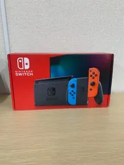 ！美品　Nintendo Switch ネオンレッド ネオンブルー【ゲームソフト・ゲーム機本体3】【18】