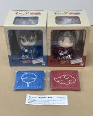 るかっぷ NARUTO -ナルト- 疾風伝 うちはサスケ うちはイタチ セット限定特典ミニ座布団付き 未開封 【WS1701-003】