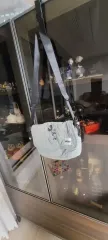 ザラ ディズニー ミッキーマウス コラボ キルティング クロスバック 自転車 バッグ