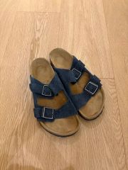 BIRKENSTOCK Zurich スエード サンダル ネイビー 38 - メルカリ