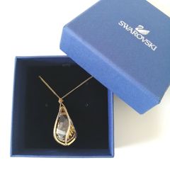 ☆SWAROVSKIスワロフスキーネックレス 大型スワロフスキーパヴェ 