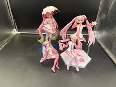 🔶 初音ミク ぬーどるストッパーフィギュア 桜ミク 2023 4個セット まとめ売り