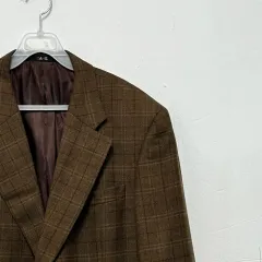 DAKS チェック柄 ジャケット