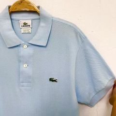 LACOSTE ラコステ キモノスリーブ ポロシャツ 36 ワンポイント刺繍