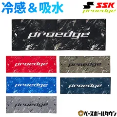 【新品未使用】冷感吸水タオル SSK プロエッジ proedge 90cm×30cm 夏 スポーツ用タオル クール 涼感 涼しい 冷感 吸水 吸汗 EYA26020 限定品 2026年NEWモデルのサムネイル