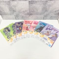 원피스 이치 반 쿠지 클리어 파일 생각 그리는 미래 I상 6종 7개 세트