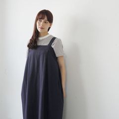 BASCO 今季新作 薄手デニムジャンパースカート - メルカリ