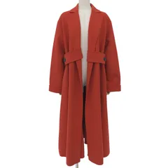 ディオール CHRISTIAN DIOR ダブルフェイスロングコート コート カシミア100% レッド 34 840M18A0006 中古 新入荷 OB2879のサムネイル