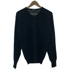 【中古】　Ys for men　セーター　長袖　ニット　トップス　クルーネック　無地　日本製　ドメスティック　古着　/1156のサムネイル