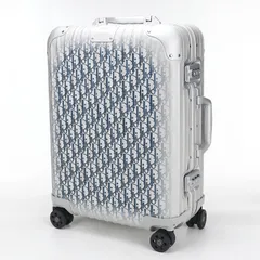 DIOR ディオール キャビン RIMOWAコラボ 925.90 キャリーケース アルミニウム【中古】 ユニセックスのサムネイル