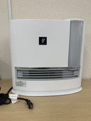 SHARP 加湿セラミックファンヒーター HX-H120-W プラズマクラスター