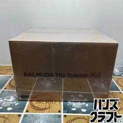 ◆【未使用品】バルミューダ　 K11A-SE-BK　BALMUDA The Toaster Pro  スチームトースター(二枚焼き) 　Black【中古】のサムネイル