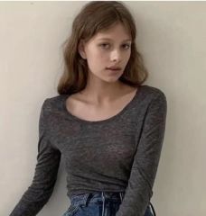 MOUSSYルミネ店舗限定販売LIMITED 2WAY VELOUR TOP - メルカリ
