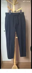 ゴムバンディング コットン パンツ (M): 未使用