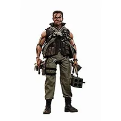 【中古】「未使用品」ムービー・マスターピース コマンドー ジョン・メイトリックス 1/6スケール プラスチック製 塗装済み可動フィギュア
