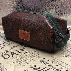 エトロ ポーチ ハンドバッグ ペイズリー 小物 アクセ メイク 旅行 ビジネス GD455のサムネイル