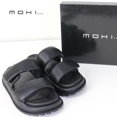 箱無し　MOHI サンダル ブラック 37 箱無し MOHI サンダル ブラック 37 - メルカリ