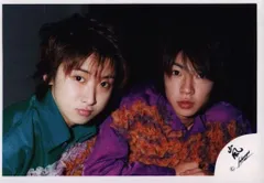嵐 01年 嵐が春の嵐を呼ぶ 大野智/相葉雅紀 公式写真 *1枚