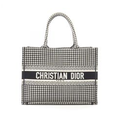 極美品】DIOR ディオール ブックトート ラージ 千鳥格子 ハウンド