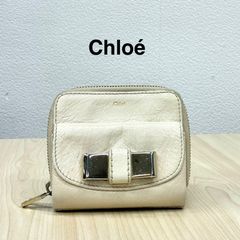Chloé クロエ 3つ折り財布 ブルー Mチャーム 箱あり 正規品 - メルカリ